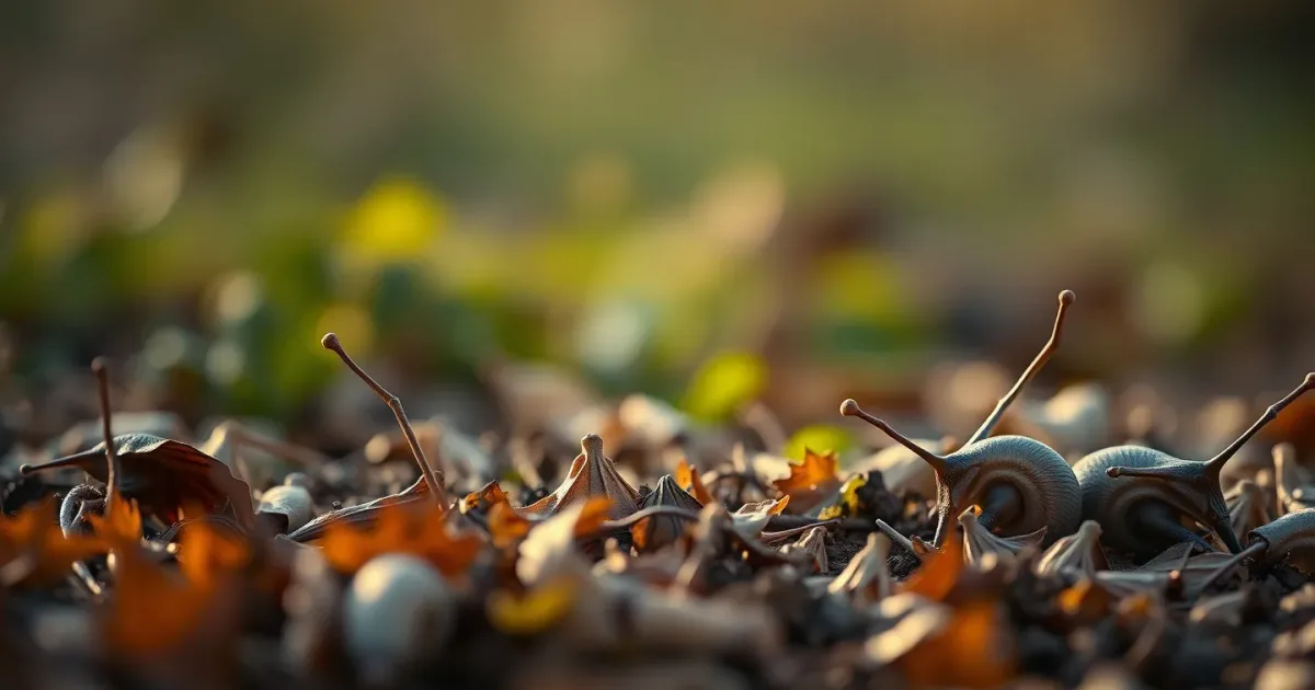 Feuilles mortes : 5 gestes pour éviter les escargots