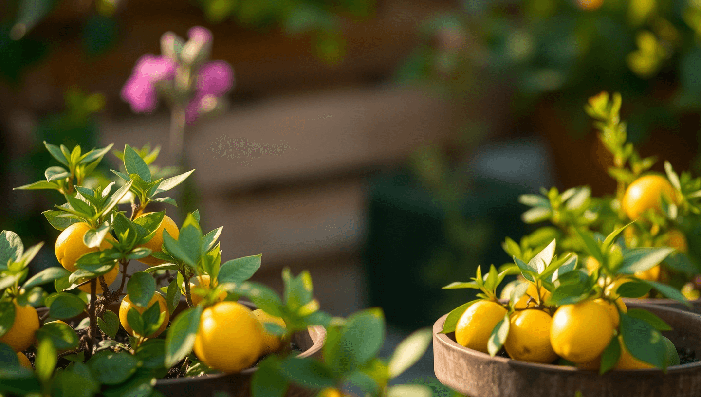 Citronnier en pot : le substrat idéal anti-asphyxie