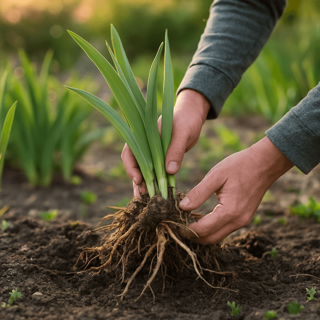 Diviser les iris sans les blesser : méthode rapide