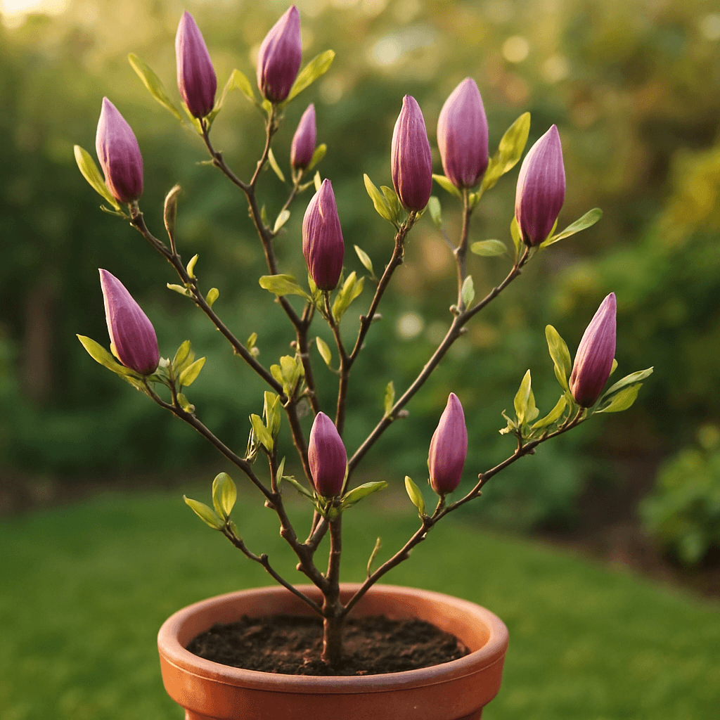 Magnolia en pot : éviter la chute des boutons floraux