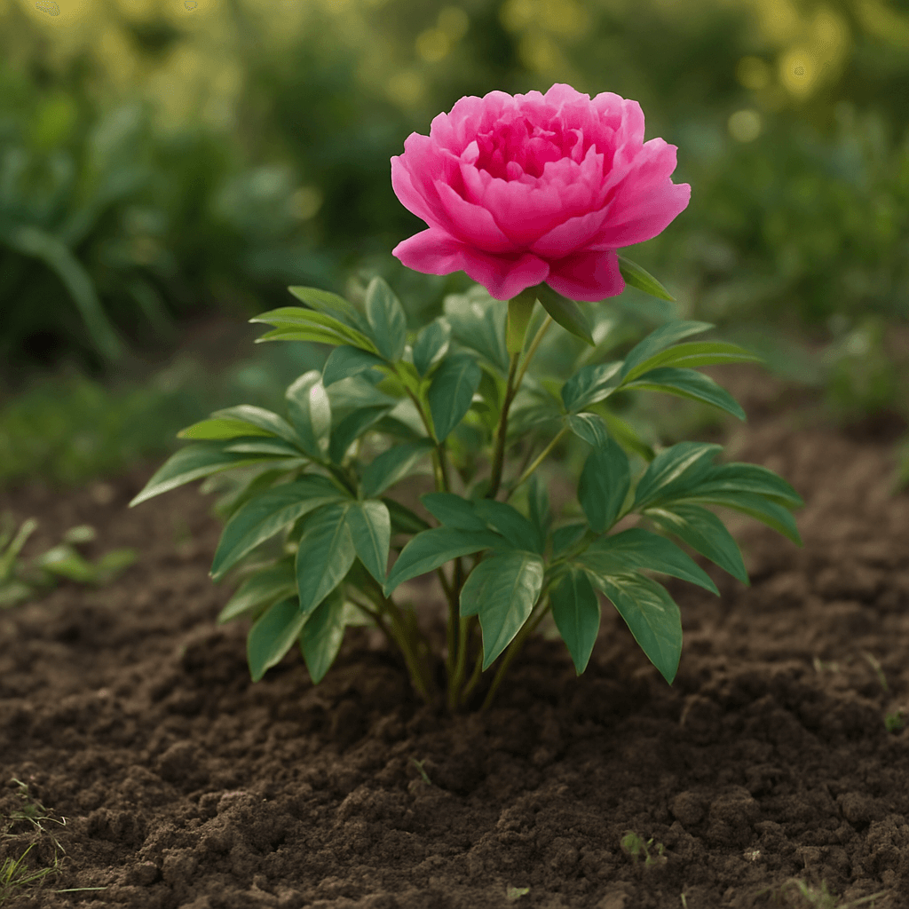 Pivoine : profondeur de plantation idéale pour fleurir